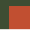 DARK GREEN/ORANGE