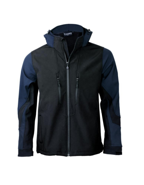 Μπουφάν softshell sport 3 layers με κουκούλα Fageo - 00011