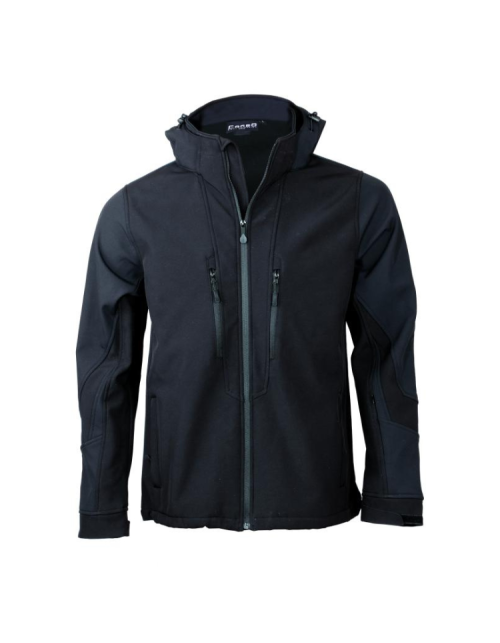 Μπουφάν softshell sport 3 layers με κουκούλα Fageo - 00011