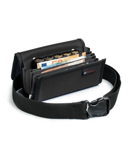 Τσαντάκι Μέσης Σερβιτόρου - Delivery Με Νέο Μαγνητικό Κούμπωμα Μαύρο Oxford