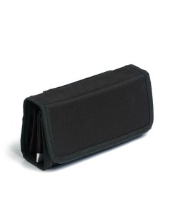 Τσαντάκι Μέσης Σερβιτόρου - Delivery Με Ταινία Velcro Μαύρο Oxford
