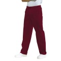 Παντελόνι Νοσηλευτών/Μαγείρων - Σεφ Unisex Μπορντό ISACCO - 044203
