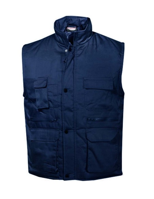 Γιλέκο Εργασίας Υφασμάτινο FAGEO Μπλε - 060
