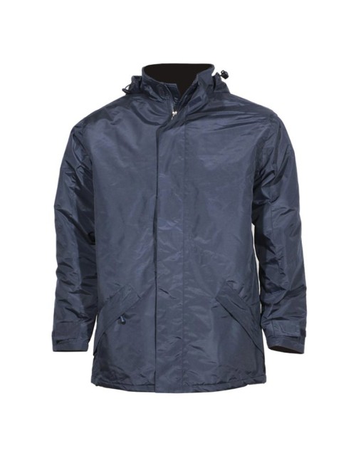 Μπουφάν Παρκά Με Κουκούλα Fageo - 070 Σκούρο Μπλε