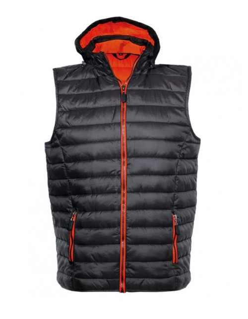 Γιλέκο Εργασίας με Κουκούλα Fageo - 074 Μαύρο/Κόκκινο