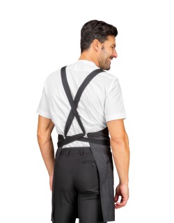 Στηθούρι Μαύρη Τζιν Ποδιά Barista Isacco - 088541