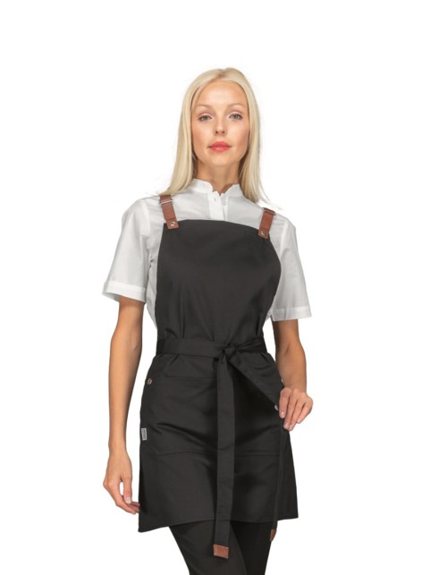 Στηθούρι Μαύρη Ποδιά Barista Isacco - 088601S Κοντή