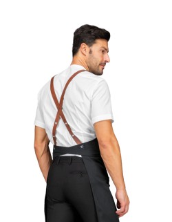 Στηθούρι Μαύρη Ποδιά Barista Isacco - 088601S Κοντή