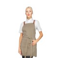 Στηθούρι Μπεζ Ποδιά Barista Isacco - 088616S Κοντή