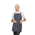 Στηθούρι Μπλε Τζιν Ποδιά Barista Isacco - 088677S Κοντή