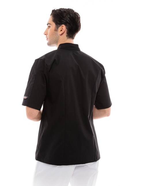 Σακάκι Σεφ/Μαγείρων IdealPress Μαύρο Unisex – Sauté (Plus Size)