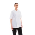 Σακάκι Σεφ/Μαγείρων Ideal Press Λευκή Unisex με Κοντά Μανίκια - Sauté