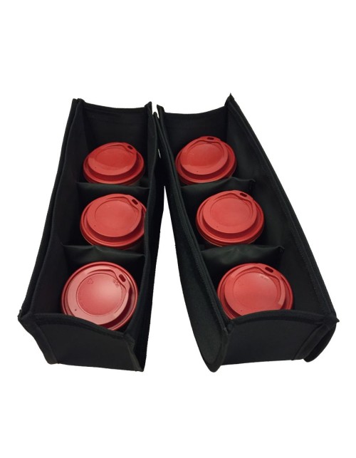 ΘΗΚΗ ΥΦΑΣΜΑΤΙΝΗ ΓΙΑ ΙΣΟΘΕΡΜΙΚΑ ΤΣΑΝΤΑΚΙΑ ΚΑΦΕ 6 ΘΕΣΕΩΝ ΜΑΥΡΗ