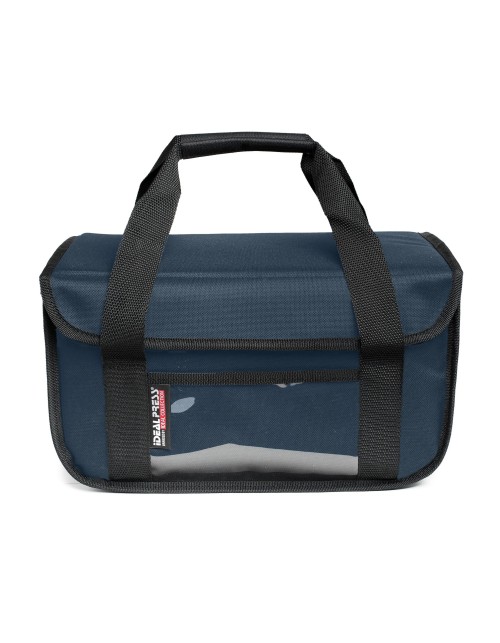 ΙΣΟΘΕΡΜΙΚΗ ΤΣΑΝΤΑ DELIVERY ΣΚΟΥΡΗ ΜΠΛΕ ΜΕΤΑΦΟΡΑΣ ΦΑΓΗΤΟΥ 20 ΛΙΤΡΑ 37x24x21