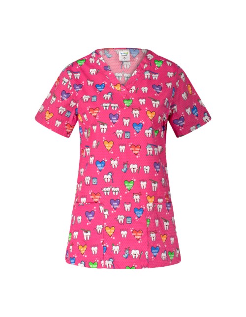 Μπλούζα Scrub Teeths - Bambina Μπλούζα Scrub Teeths - Bambina