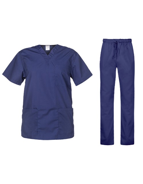 Unisex Νοσηλευτικό Σετ B-Well - Cesare Σκούρο Μπλε