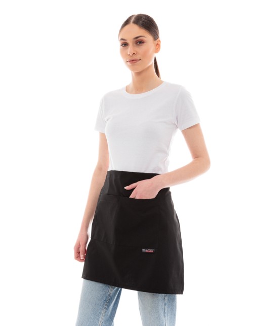 Ideal Press Κλασική Ποδιά Μέση/Γόνατο Μαύρο - 504 Black