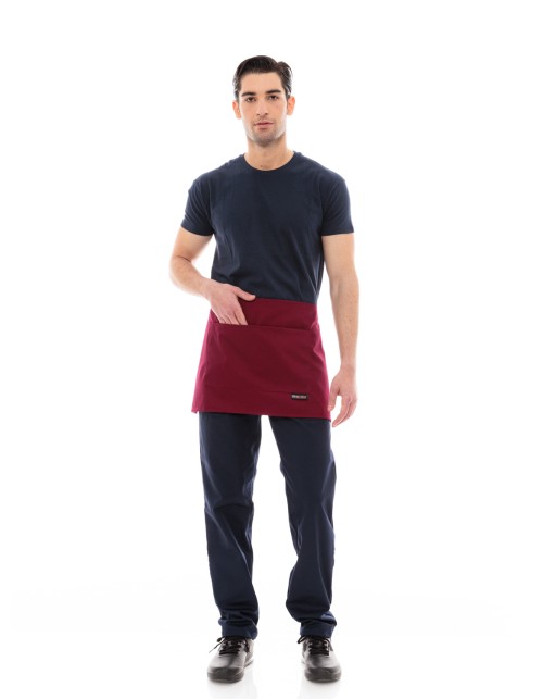 Κοντή Ποδιά Service/Barista - 506 Μπορντό