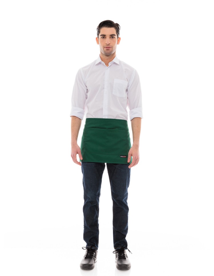 Κοντή Ποδιά Service/Barista - 506 Πράσινη