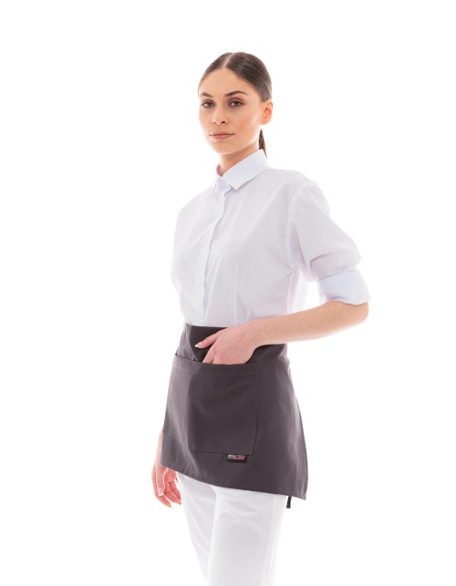 Κοντή Ποδιά Service/Barista - 506 Γκρι