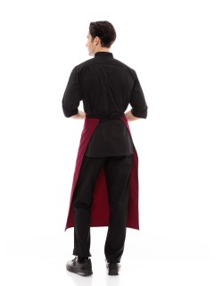 Μπορντό Ποδιά Μέσης Μακριά Service Κλασική - 512Α burgundy