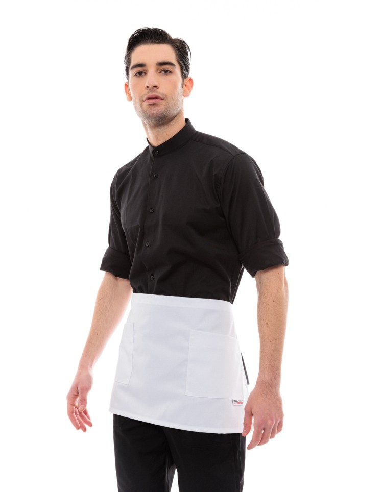 Ideal Press Ποδιά Μέσης Barista/Service - 522 Λευκή