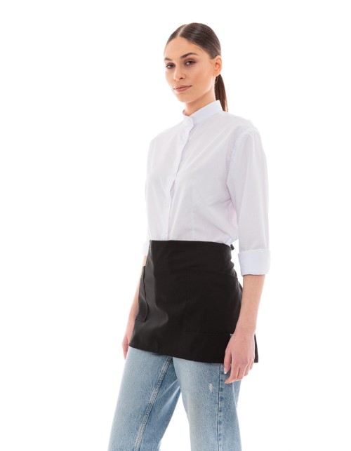 Ideal Press Ποδιά Μέσης Barista/Service - 522 Μαύρη