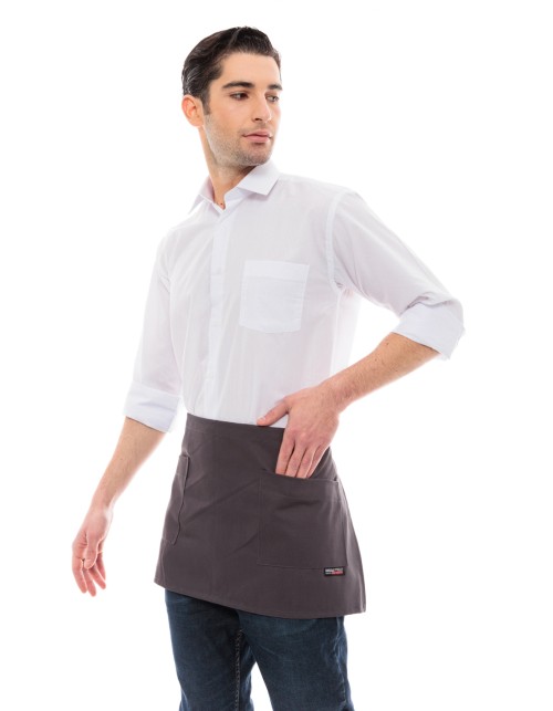 Ideal Press Ποδιά Μέσης Barista/Service - 522 Γκρι