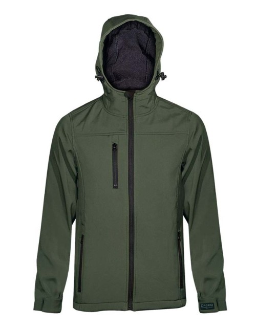 ΖΑΚΕΤΑ SOFTSHELL ΜΕ ΚΟΥΚΟΥΛΑ FAGEO ΧΑΚΙ - FAG523