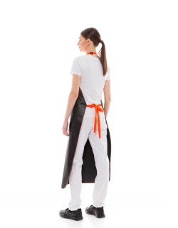Μαύρη Αδιάβροχη Ποδιά Λάντζας Τροφίμων - 550black/orange Μαύρη Αδιάβροχη Ποδιά Λάντζας Τροφίμων - 550black/orange