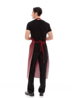 Μπορντό Ποδιά Λάντζας Δερματίνης PVC - 560burgundy