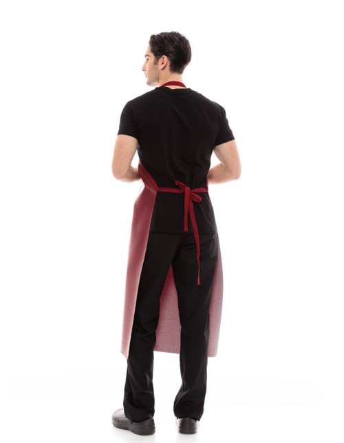 Μπορντό Ποδιά Λάντζας Δερματίνης PVC - 560burgundy