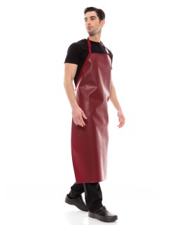 Μπορντό Ποδιά Λάντζας Δερματίνης PVC - 560burgundy