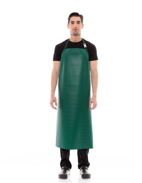 Πράσινη Ποδιά Λάντζας Δερματίνης PVC - 560green