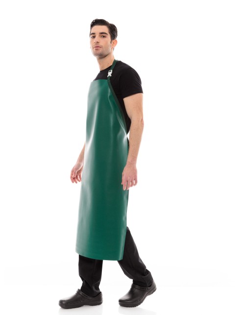 Πράσινη Ποδιά Λάντζας Δερματίνης PVC - 560green
