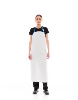 Λευκή Ποδιά Λάντζας Δερματίνης PVC - 560white