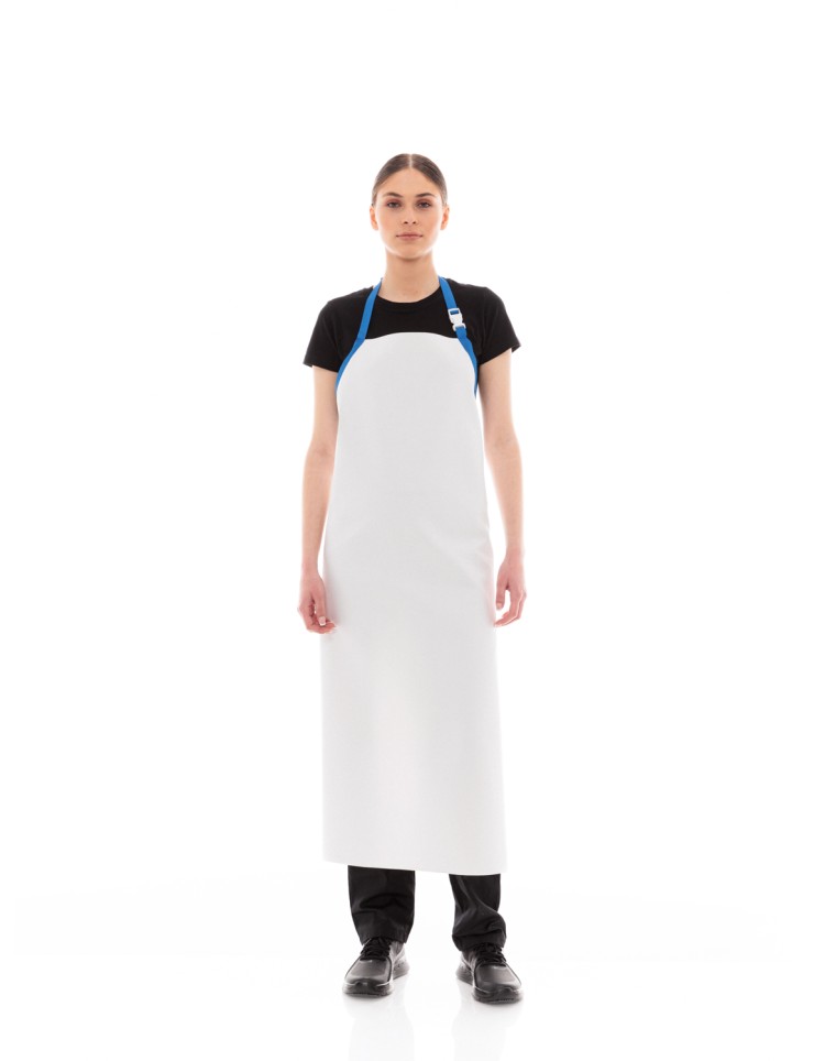 Λευκή Ποδιά Λάντζας Δερματίνης PVC - 560white