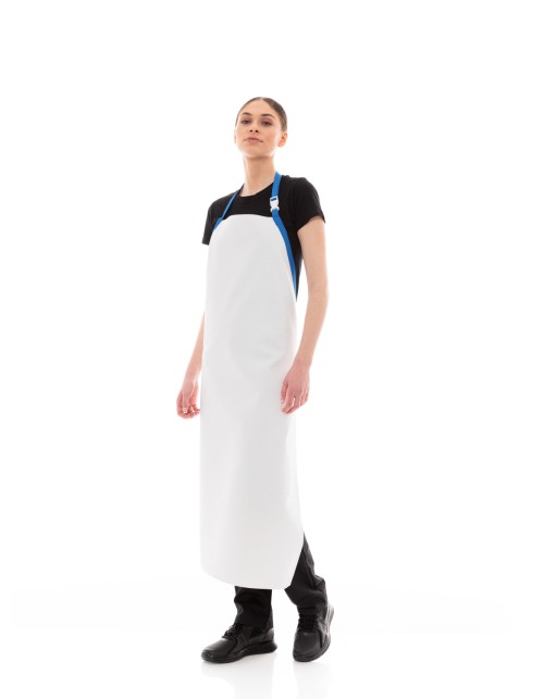 Λευκή Ποδιά Λάντζας Δερματίνης PVC - 560white