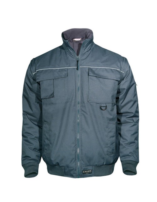 Μπουφάν/Γιλέκο Αδιάβροχο Fageo - 609 Γκρι