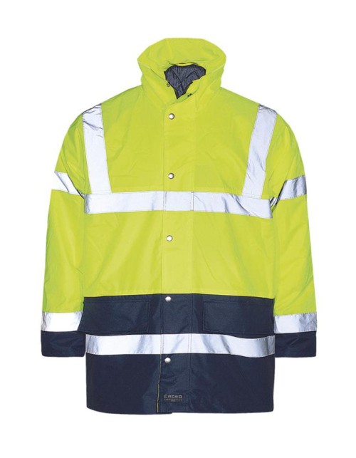 Παρκά Μπουφάν Εργασίας Υψηλής Ευκρίνειας Fageo - 619 Κίτρινο