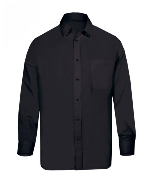 Fageo Ανδρικό Μακρυμάνικο Πουκάμισο - 625 Μαύρο