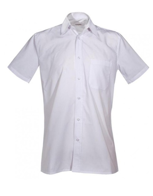 Fageo Ανδρικό Κοντομάνικο Πουκάμισο - 627 Λευκό