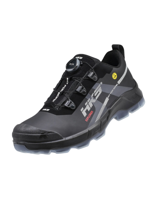Ελαφρύ Χαμηλό Παπούτσι Εργασίας S3S SC SR CI HI FO - EXPLORER BLACK BOA