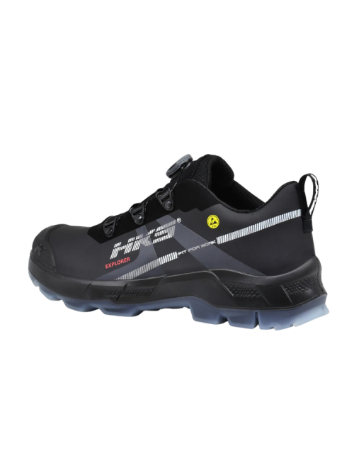 Ελαφρύ Χαμηλό Παπούτσι Εργασίας S3S SC SR CI HI FO - EXPLORER BLACK BOA