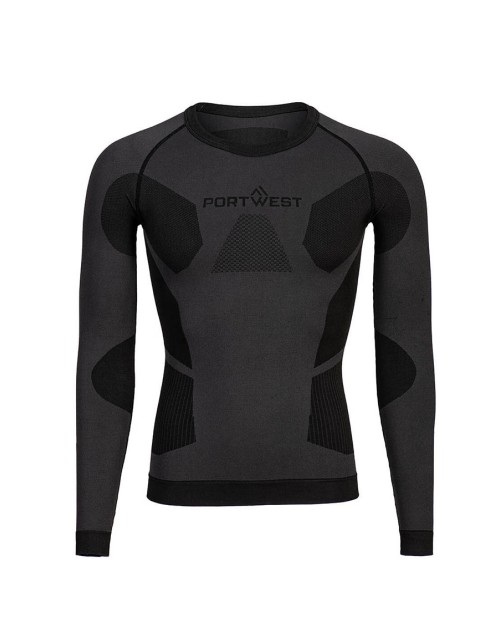 Portwest Ισοθερμική Μπλούζα Air Baselayer - B173 Ανθρακί