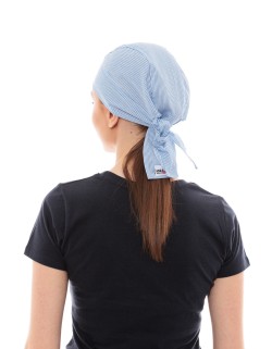 Μπαντάνα Κουζίνας Unisex Μπλε Ριγέ