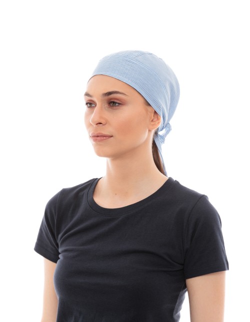 Μπαντάνα Κουζίνας Unisex Μπλε Ριγέ