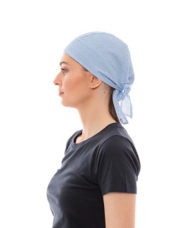 Μπαντάνα Κουζίνας Unisex Μπλε Ριγέ