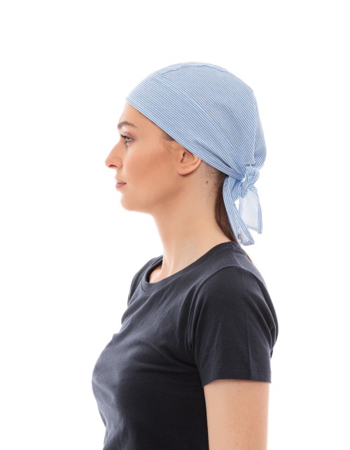 Μπαντάνα Κουζίνας Unisex Μπλε Ριγέ