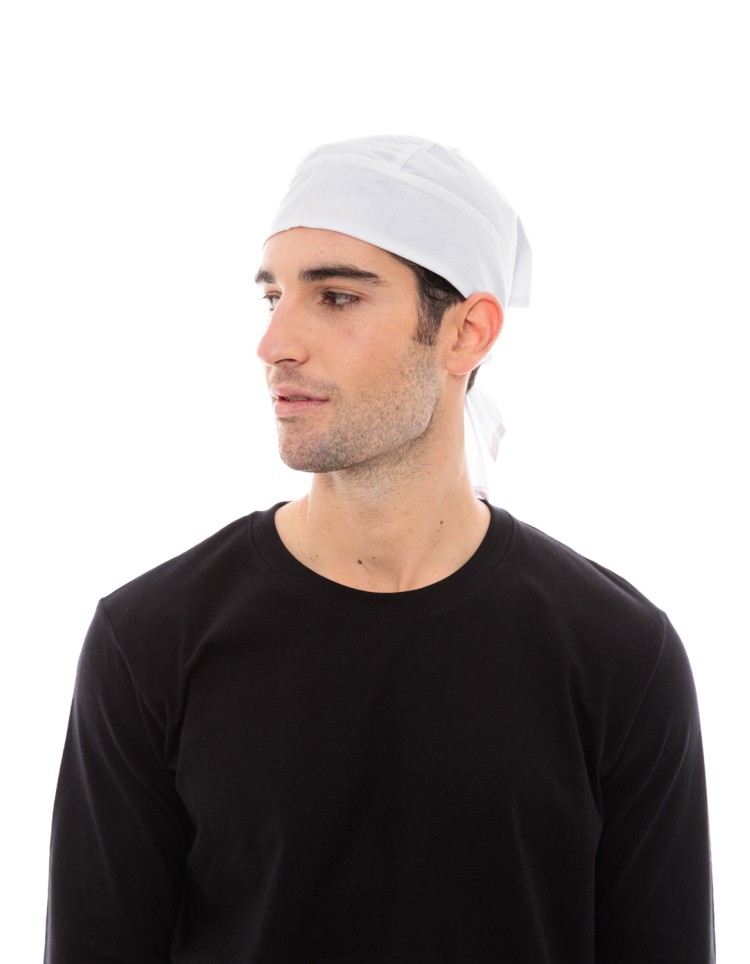 Μπαντάνα Κουζίνας Unisex Άσπρη